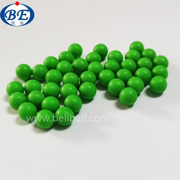 30mm Solid Green Plastic Ball