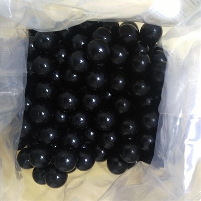 5/16" 7,938 mm crna staklena kugla